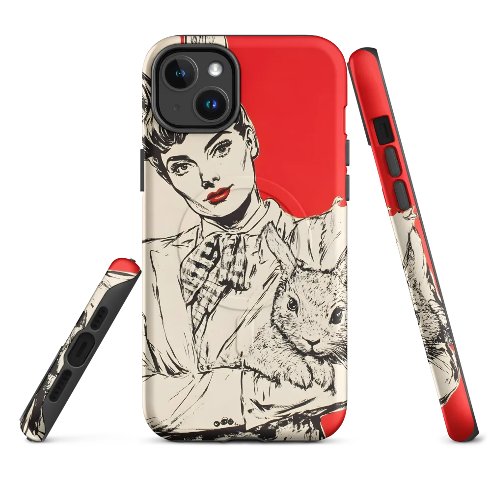 Whimsical Elegance: The Rabbit Lady