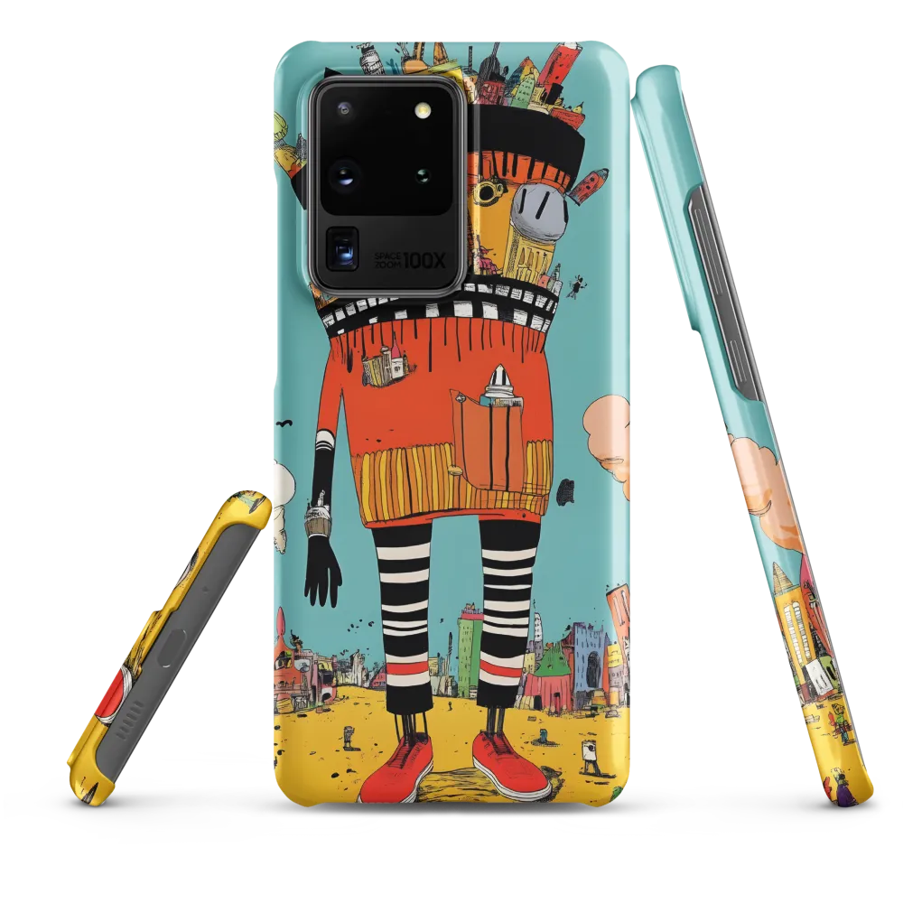 Urban Fantasia: A Whimsical Encounter | Phone Case |  S20 Ultra | Snap Case | Matte