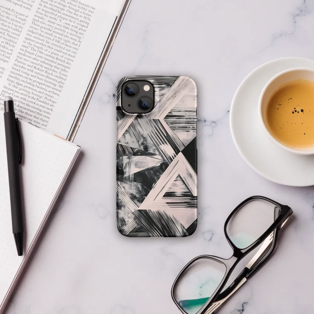 Geometric Harmony | Phone Case |  13 | Snap Case | Matte