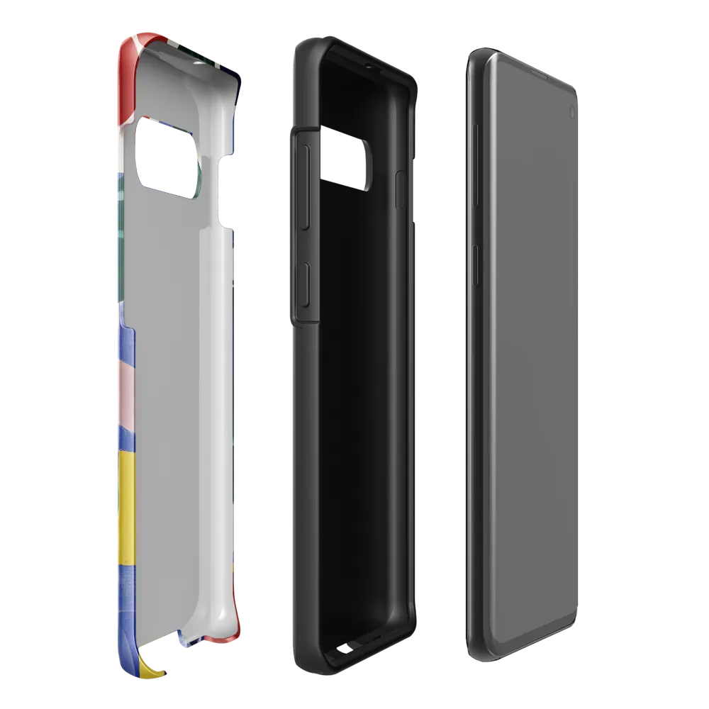 Harmony of Shapes: An Abstract Exploration | Phone Case |  S10 Plus | Tough Case | Glossy