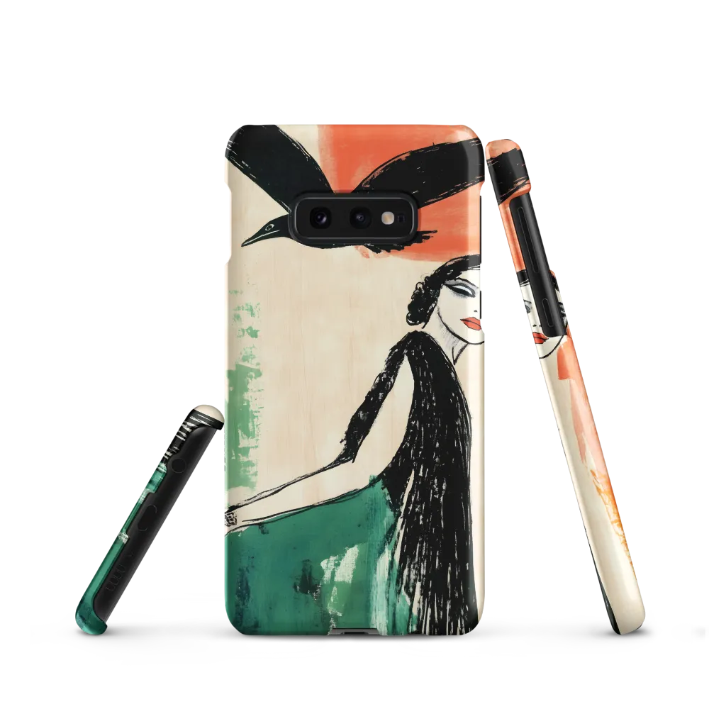 Elegance in Flight | Phone Case |  S10e | Snap Case | Matte
