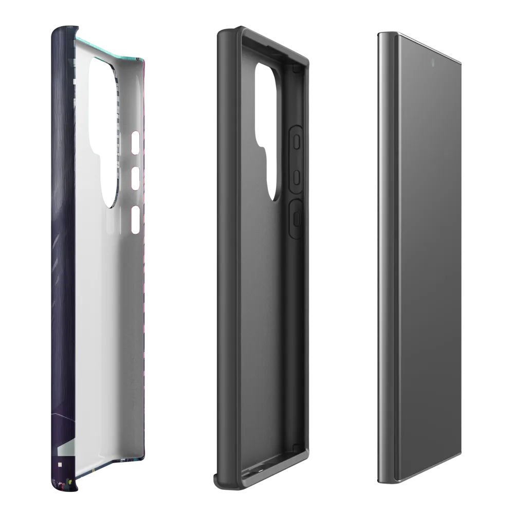 Urban Vibes: A Modern Cityscape | Phone Case |  S23 Ultra | Tough Case | Matte