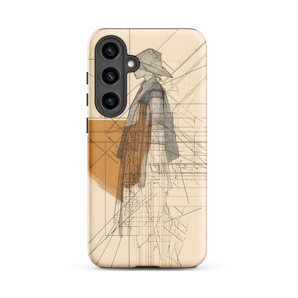 Abstract Profile: A Minimalist Exploration | Phone Case |  S24 Plus | Tough Case | Matte