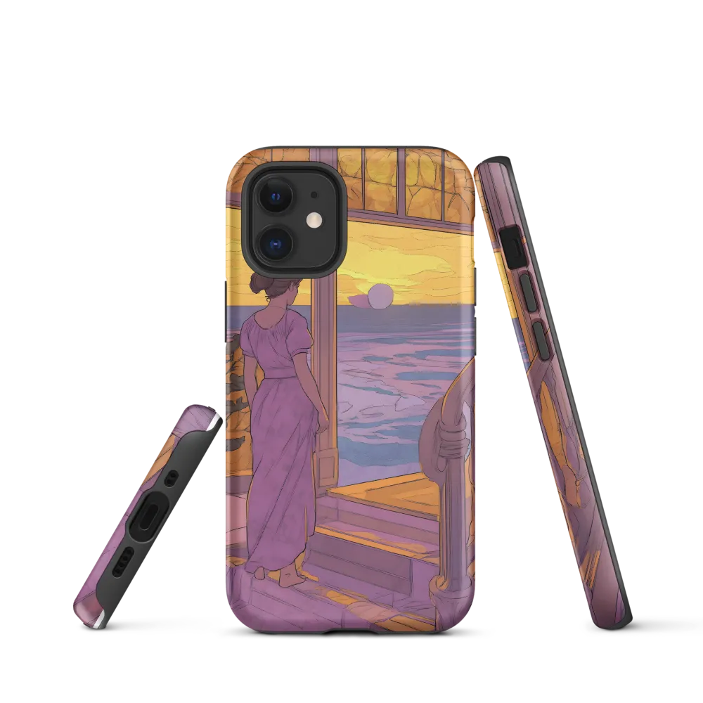 Whispers of the Sunset | Phone Case |  12 mini | Tough Case | Matte