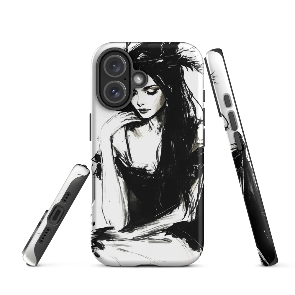 Reflections of Melancholy | Phone Case