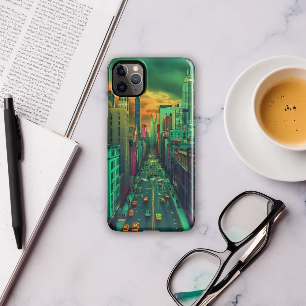 Urban Surrealism: Neon Dreams | Phone Case |  11 Pro Max | Snap Case | Glossy