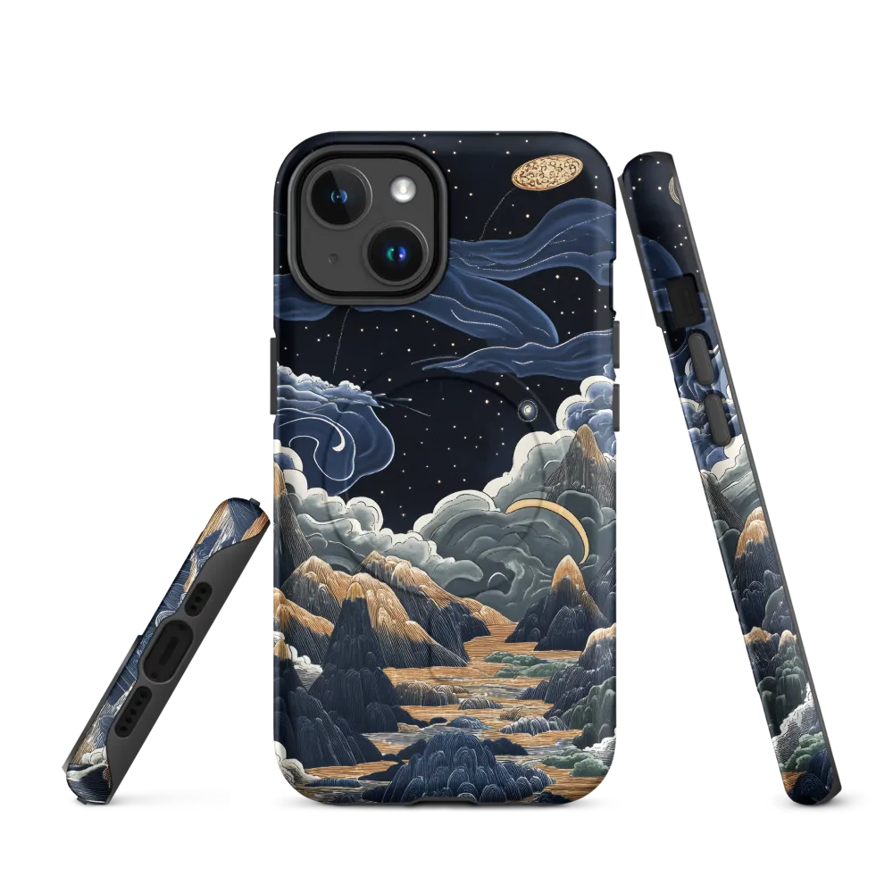 Celestial Harmony: Peaks and Planets
