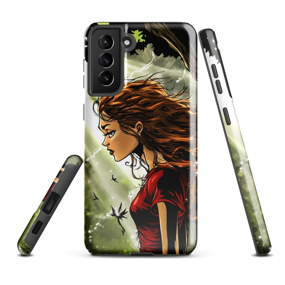 Whispers of Enchantment | Phone Case |  S21 Plus | Tough Case | Glossy