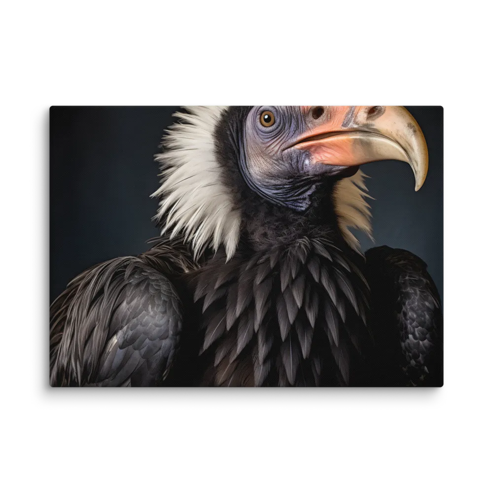 Majestic Vulture Portrait | Canvas | 20″×28″