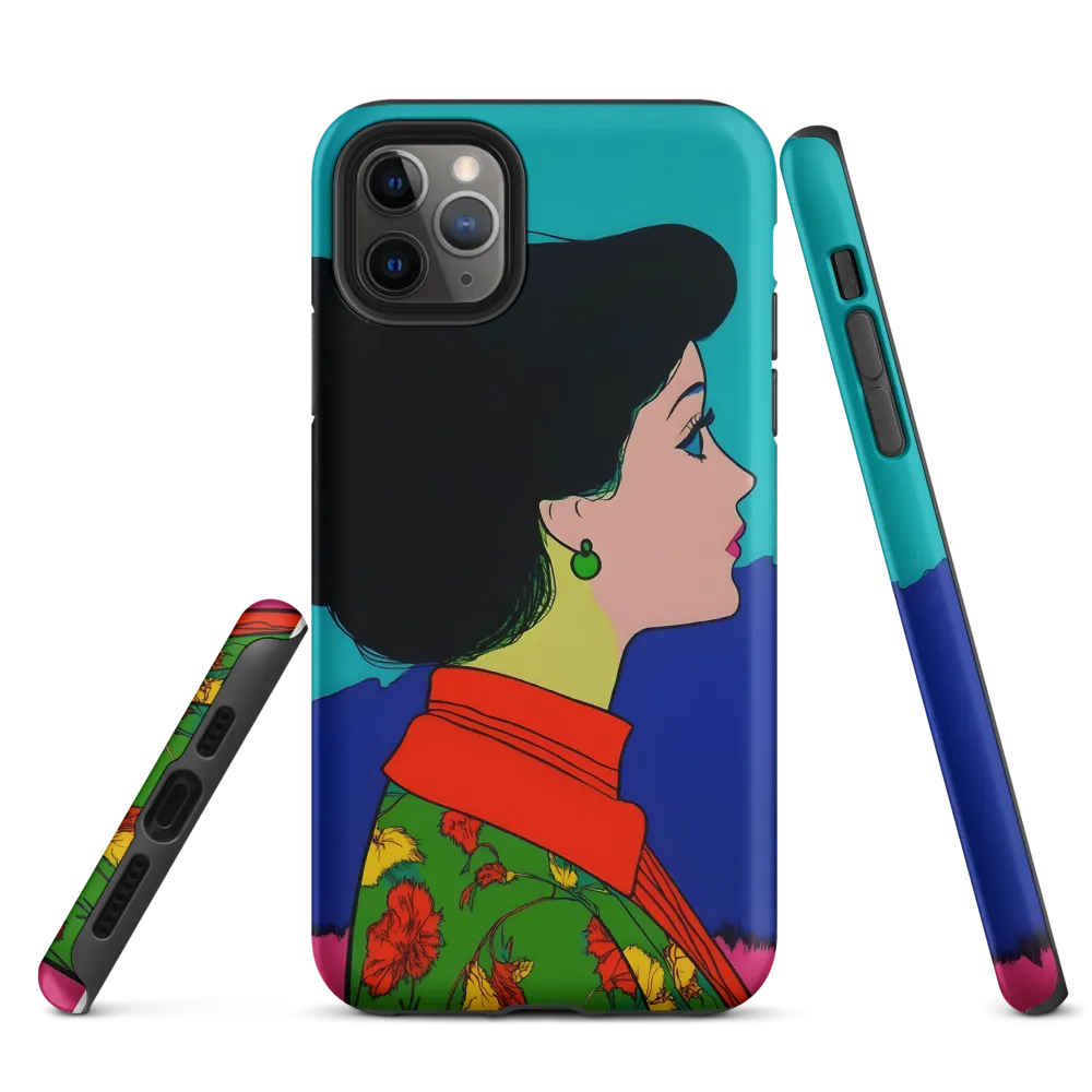 Whispers of Color: A Pop Art Portrait
