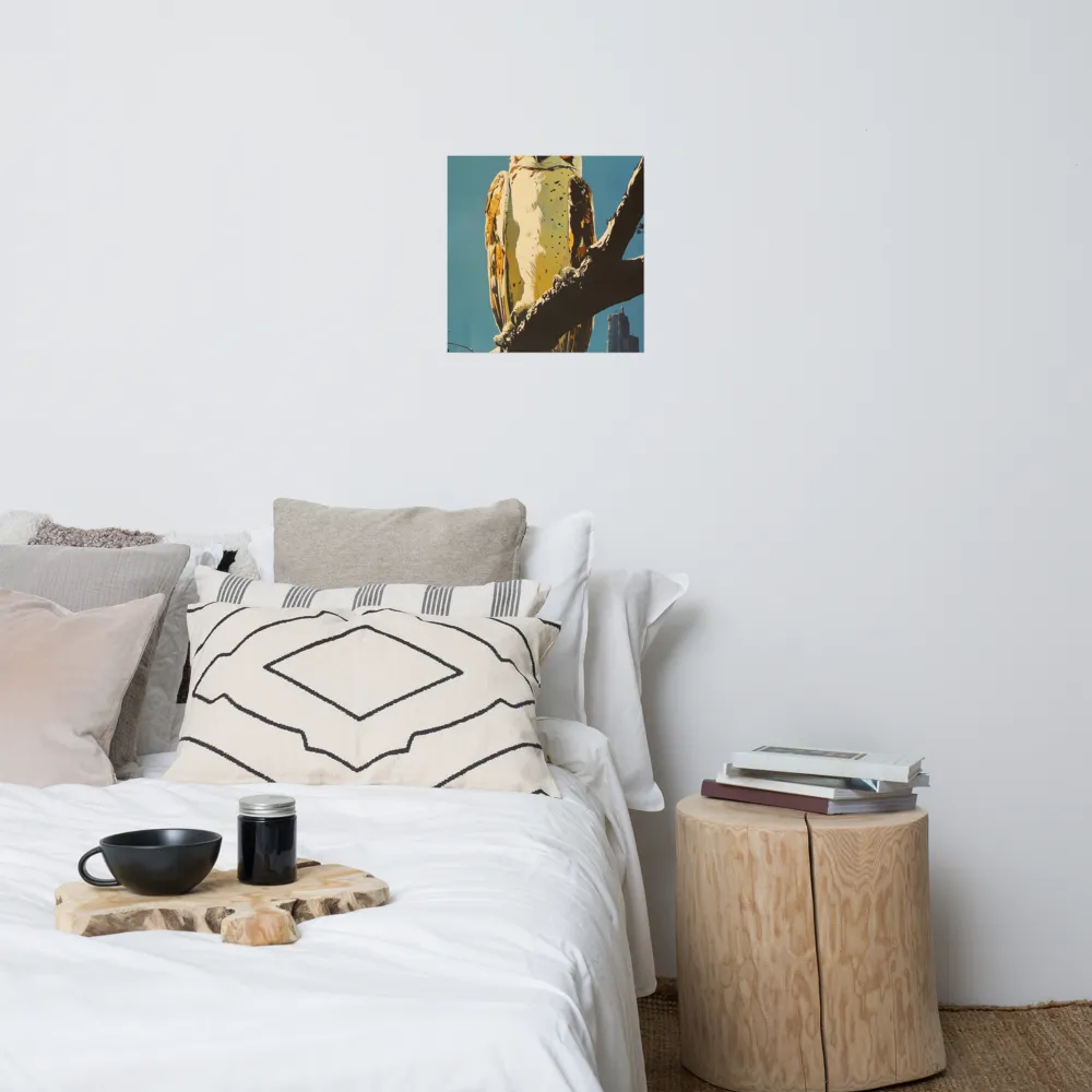 The Guardian of the Urban Wild | Poster | 18″×18″