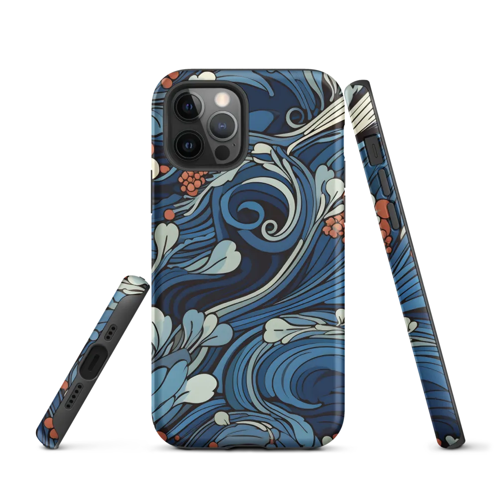 Nature's Elegance: An Oceanic Tapestry | Phone Case |  12 Pro | Tough Case | Matte