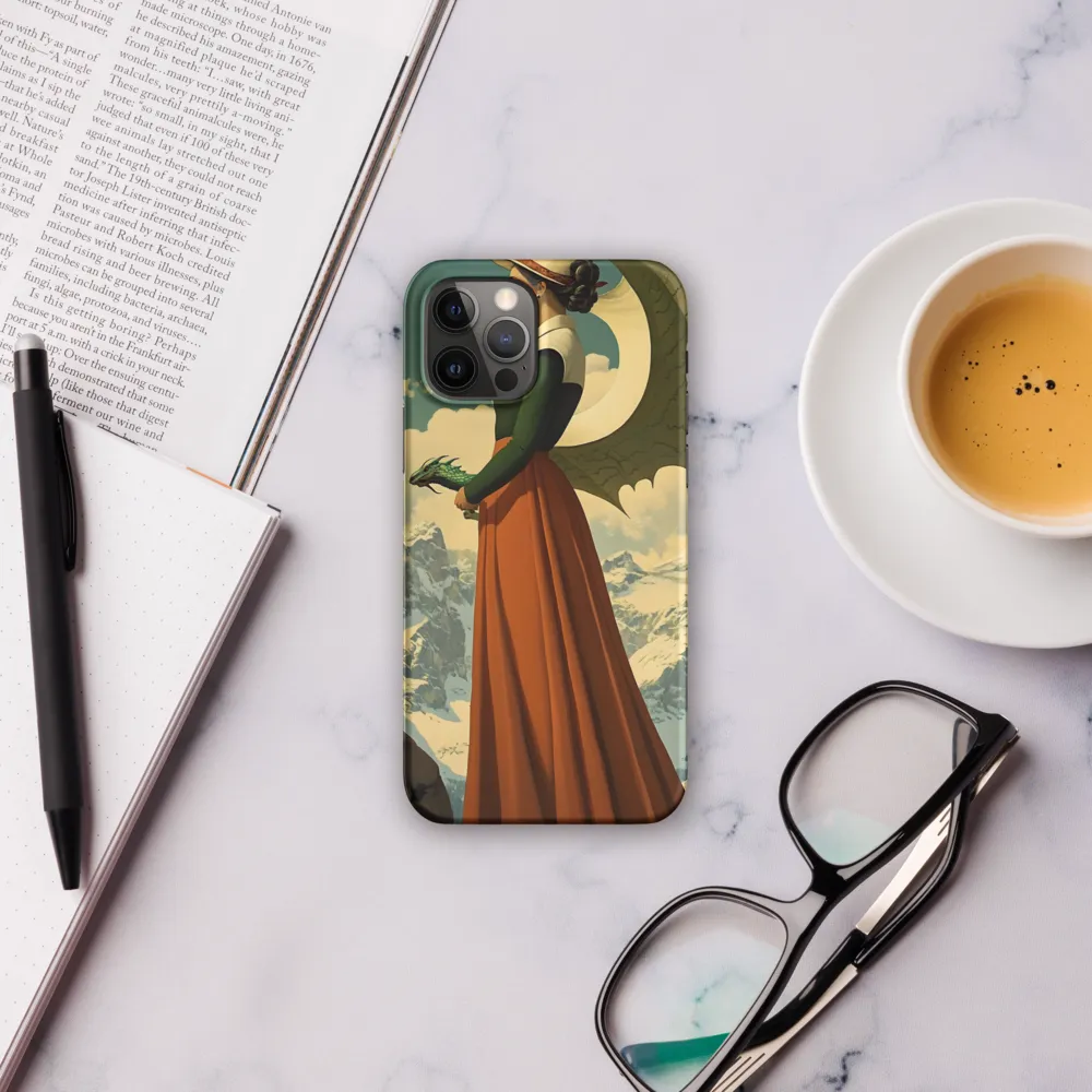 Mystic Harmony: The Dragon Keeper | Phone Case |  12 Pro | Snap Case | Matte