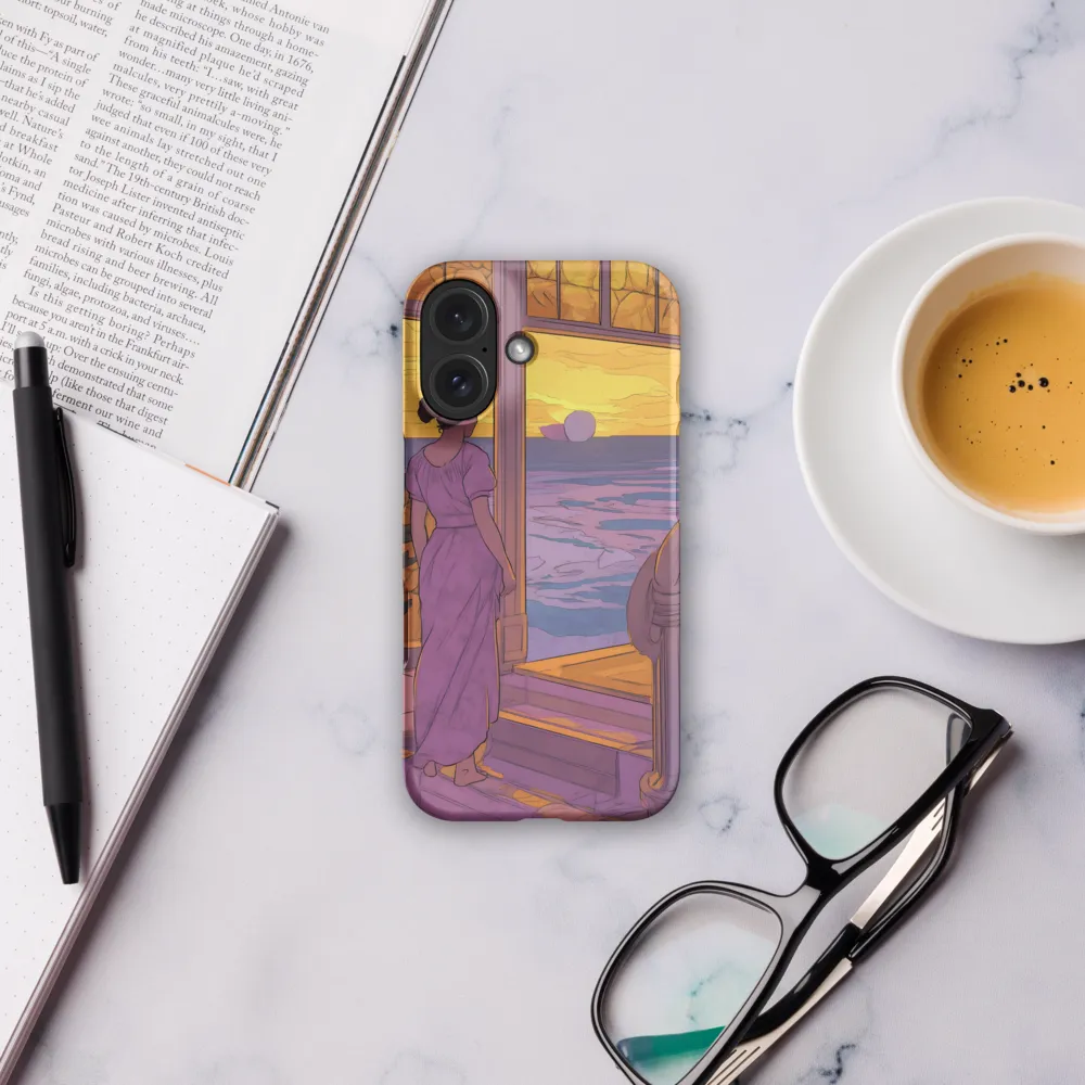 Whispers of the Sunset | Phone Case |  16 | Snap Case | Matte