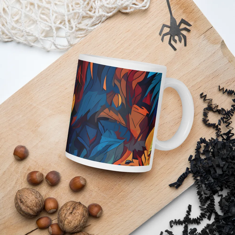 Harmony of Strength: The Lion and Nature | Mugs | Multiple Sizes & Colors