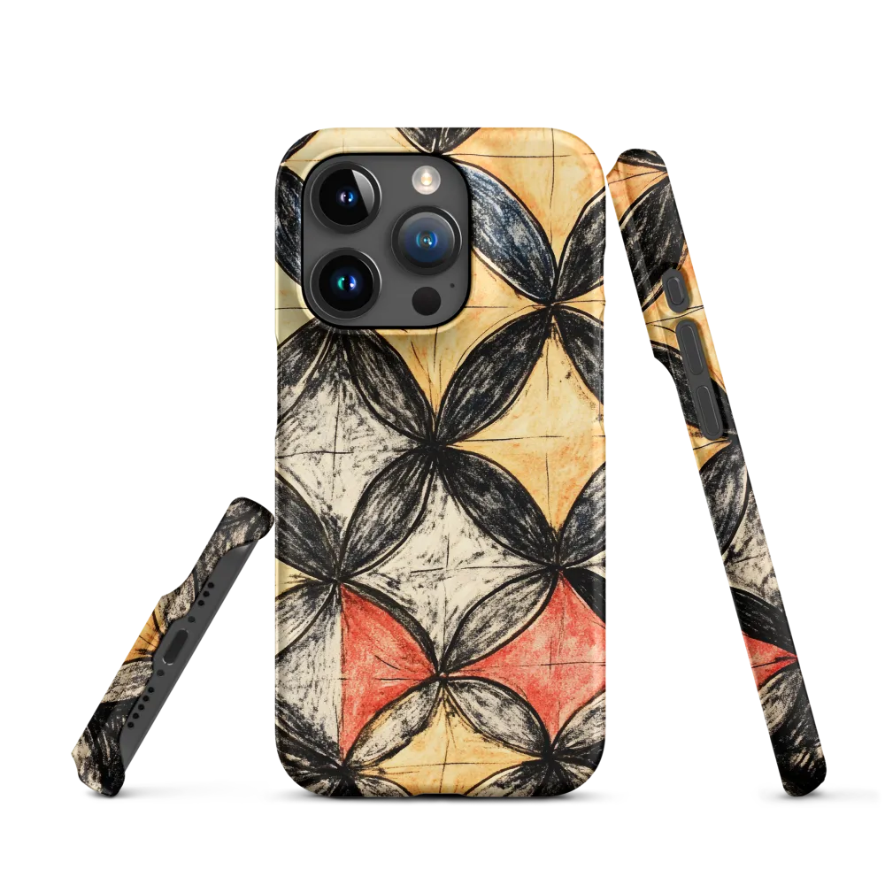 Geometric Harmony | Phone Case |  15 Pro | Snap Case | Matte
