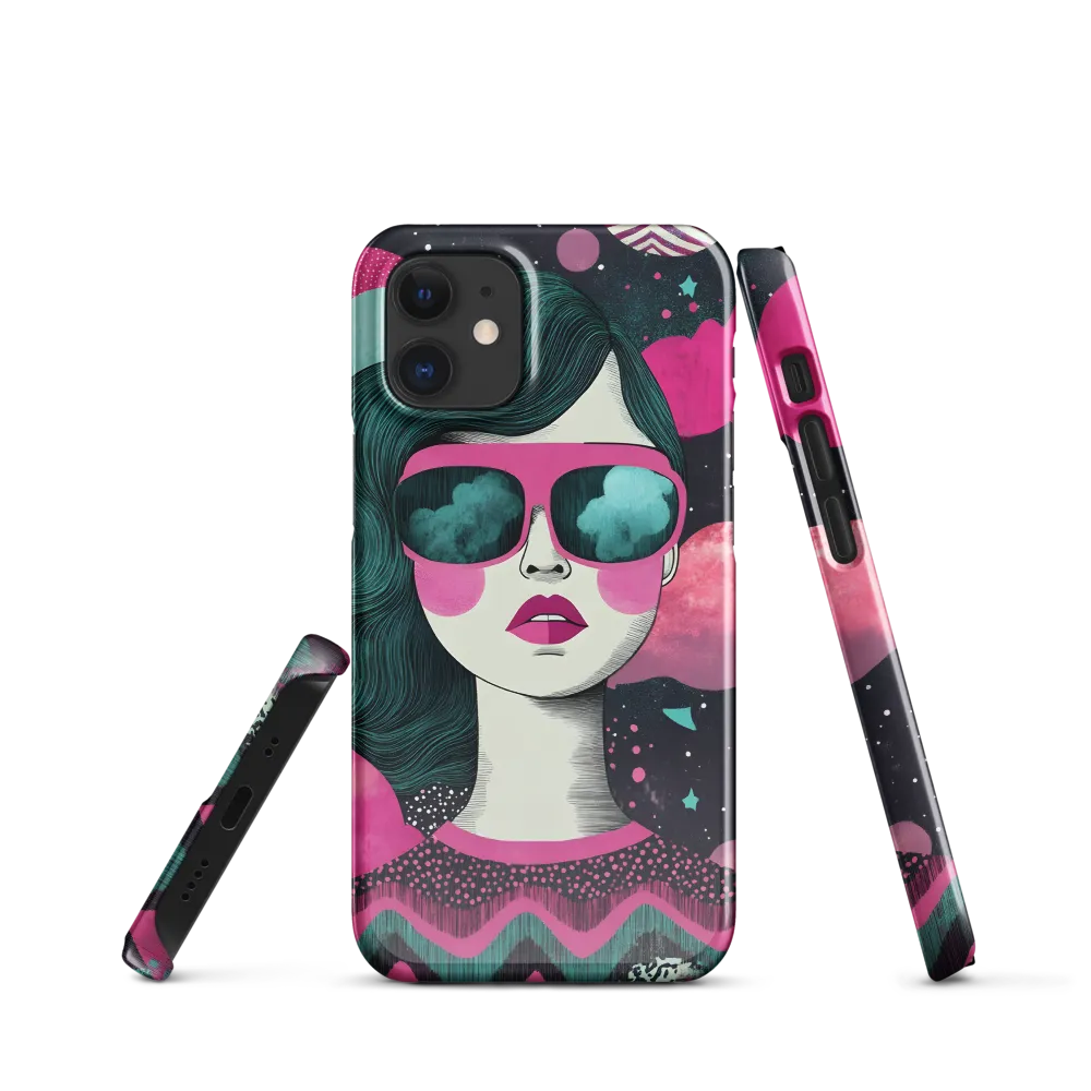 Chic Dreams: A Pop Art Portrait | Phone Case |  12 Mini | Snap Case | Glossy