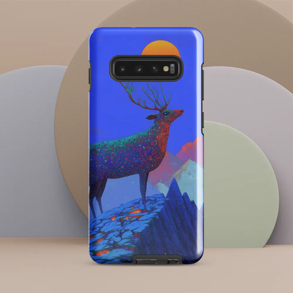 Ethereal Majesty of the Stag | Phone Case |  S10 Plus | Tough Case | Glossy