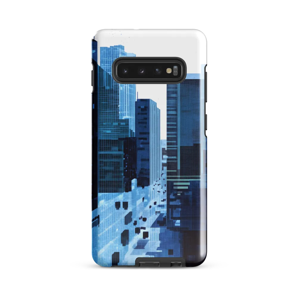 Urban Harmony: A Digital Daydream | Phone Case |  S10 Plus | Tough Case | Glossy