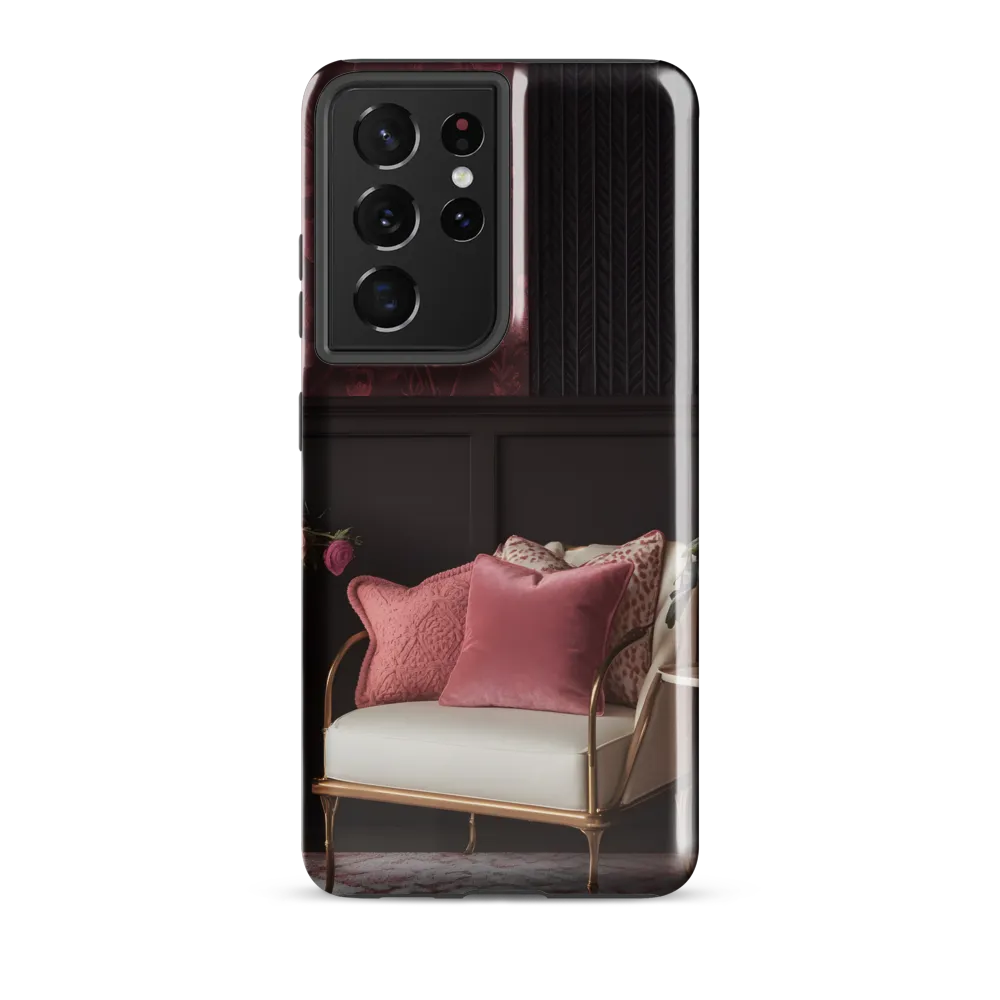 Elegance in Contrast: A Modern Interior Design | Phone Case |  S21 Ultra | Tough Case | Glossy