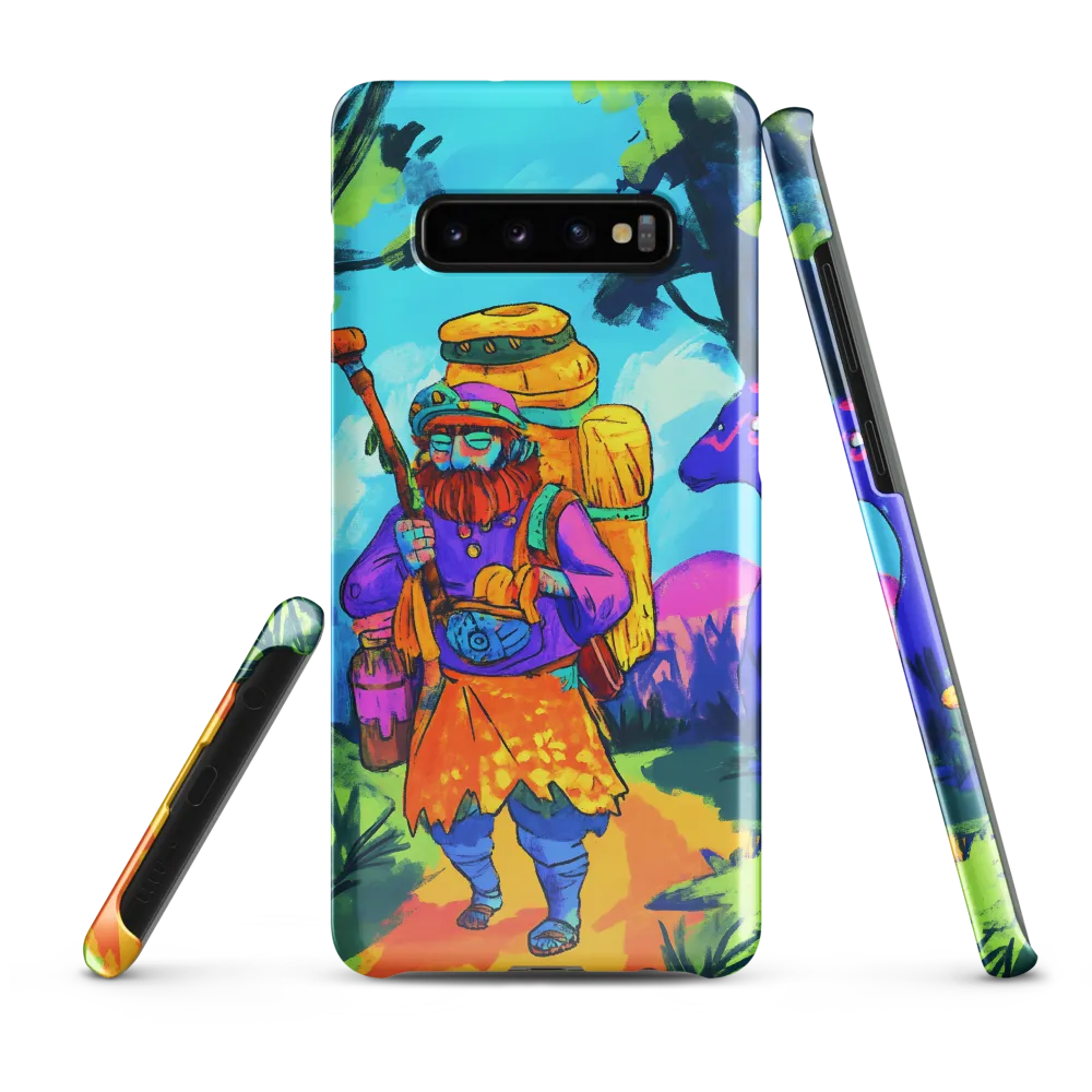 Journey Through a Whimsical Forest | Phone Case |  S10 Plus | Snap Case | Glossy