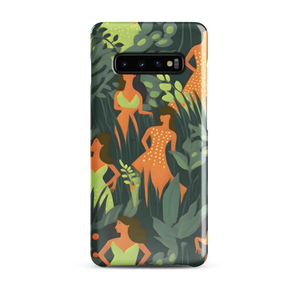 Playful Harmony in Patterns | Phone Case |  S10 Plus | Snap Case | Glossy