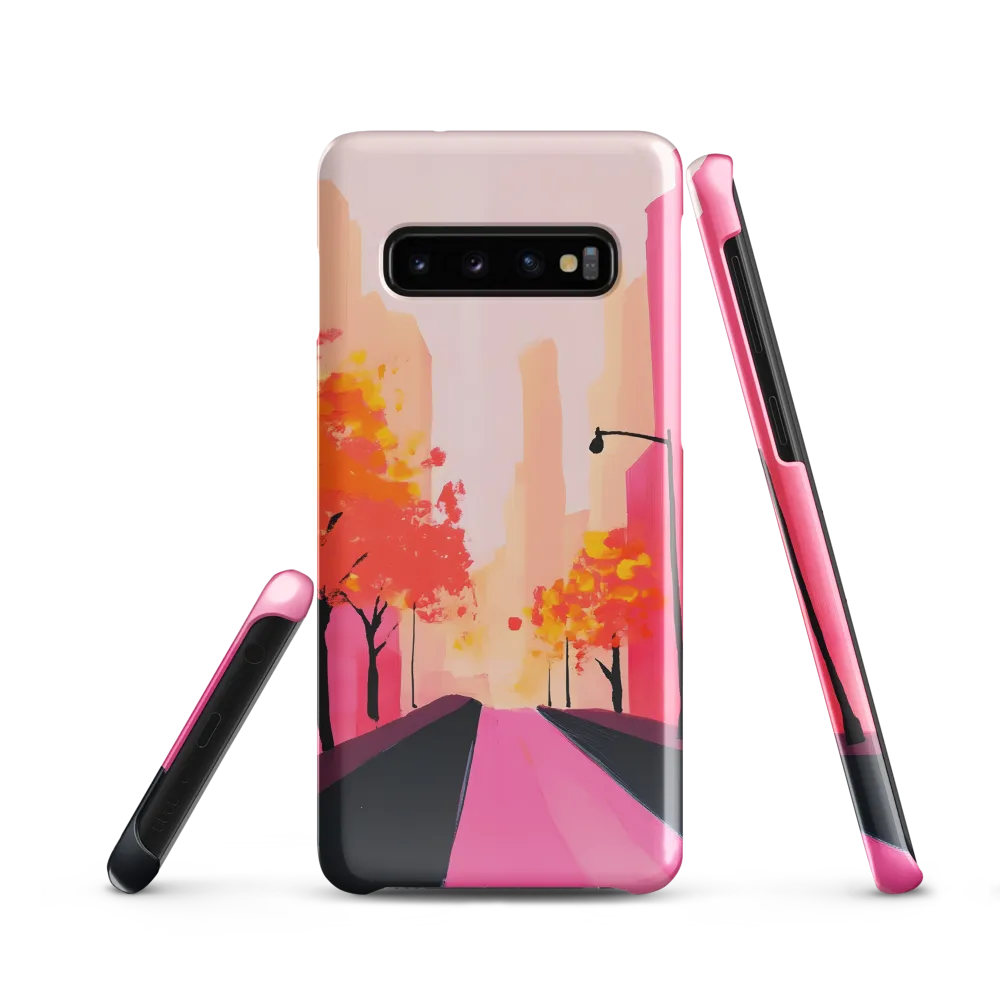 Autumn Serenity in the City | Phone Case |  S10 | Snap Case | Glossy