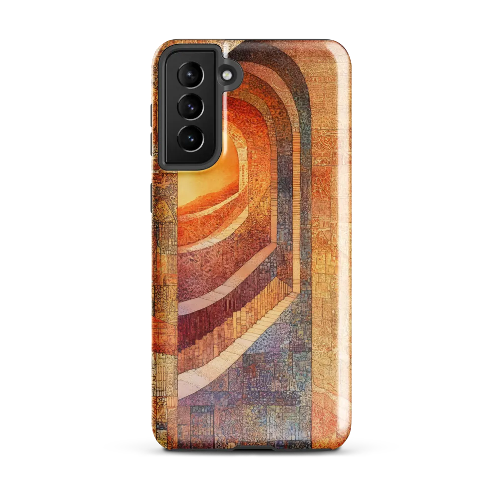 The Journey Through Shadows | Phone Case |  S21 Plus | Tough Case | Glossy