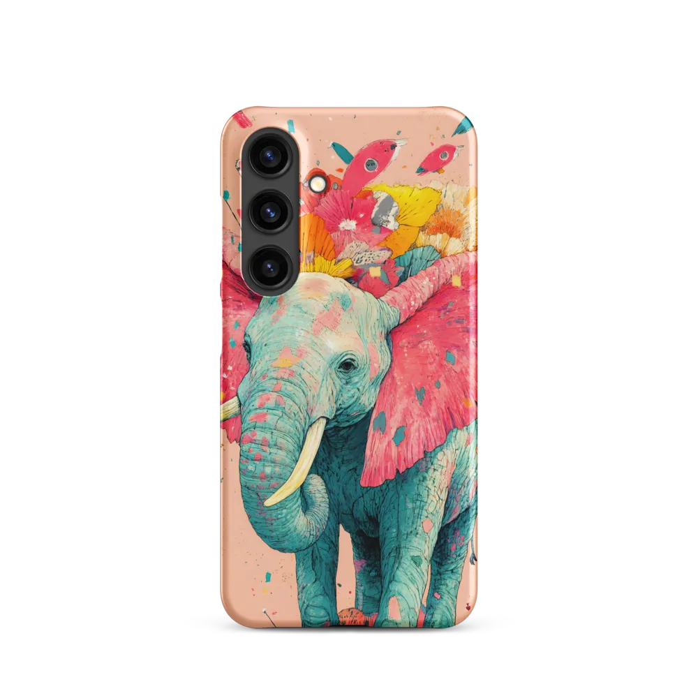 Whimsical Elegance: The Floral Elephant