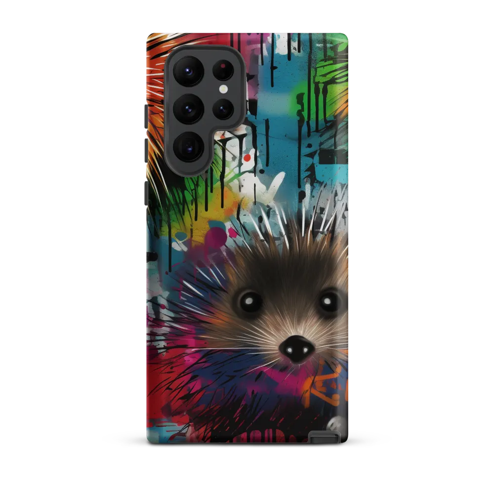 Whimsical Hedgehogs in a Kaleidoscopic Wonderland