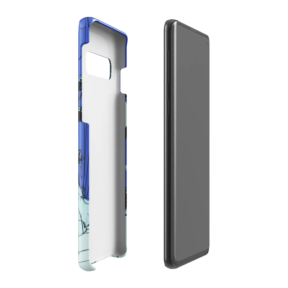 Echoes of a Futuristic Frontier | Phone Case |  S10 Plus | Snap Case | Glossy