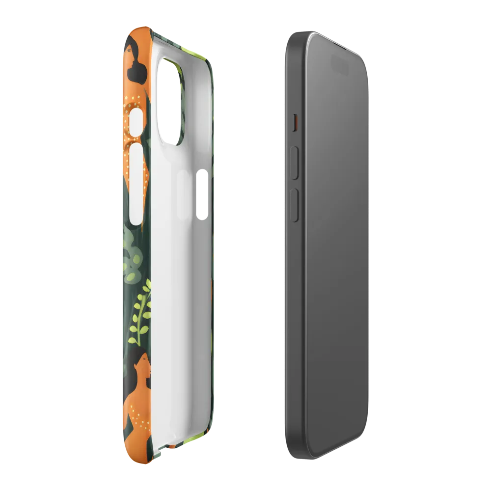 Playful Harmony in Patterns | Phone Case |  15 | Snap Case | Glossy