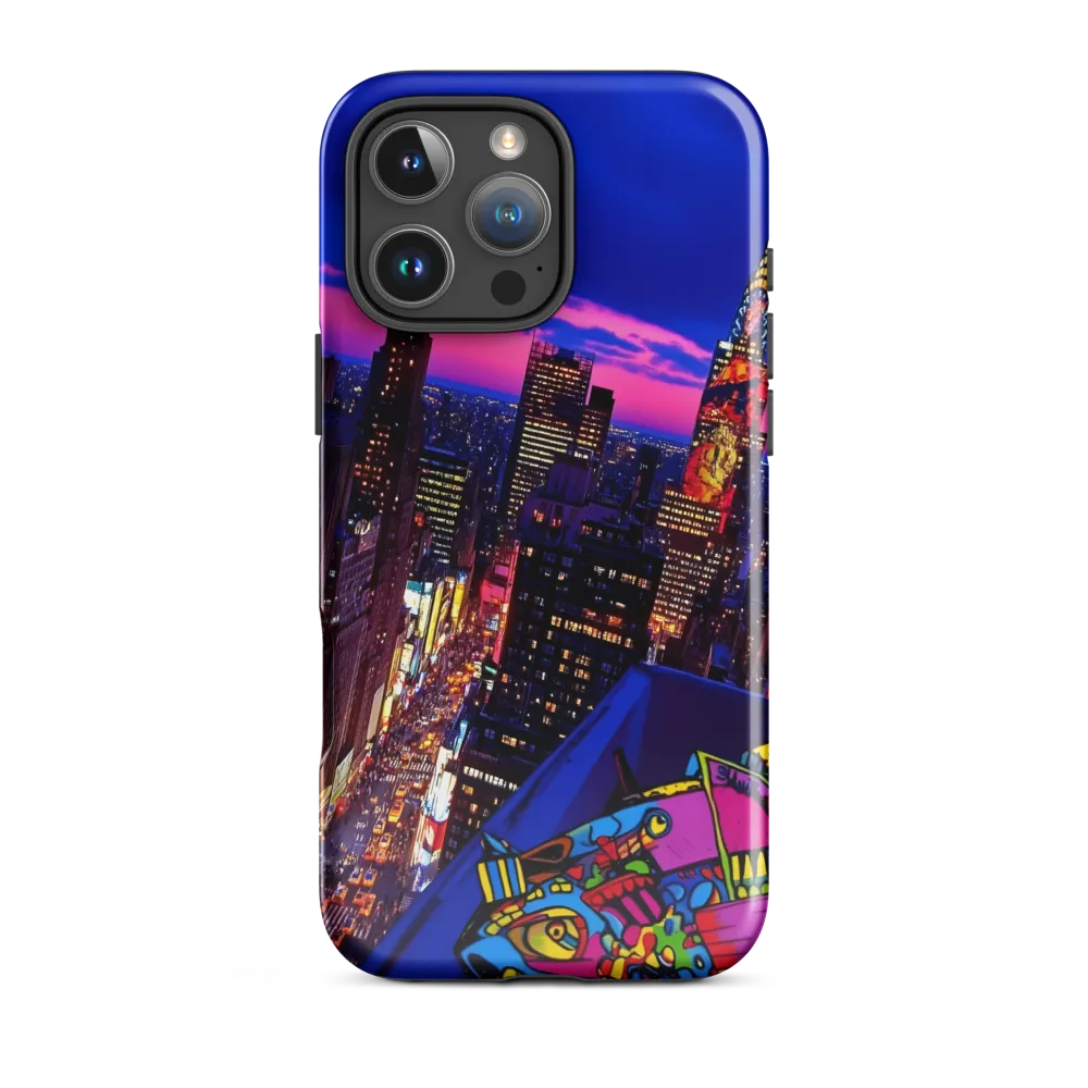 Neon Twilight: A City in Vibrance