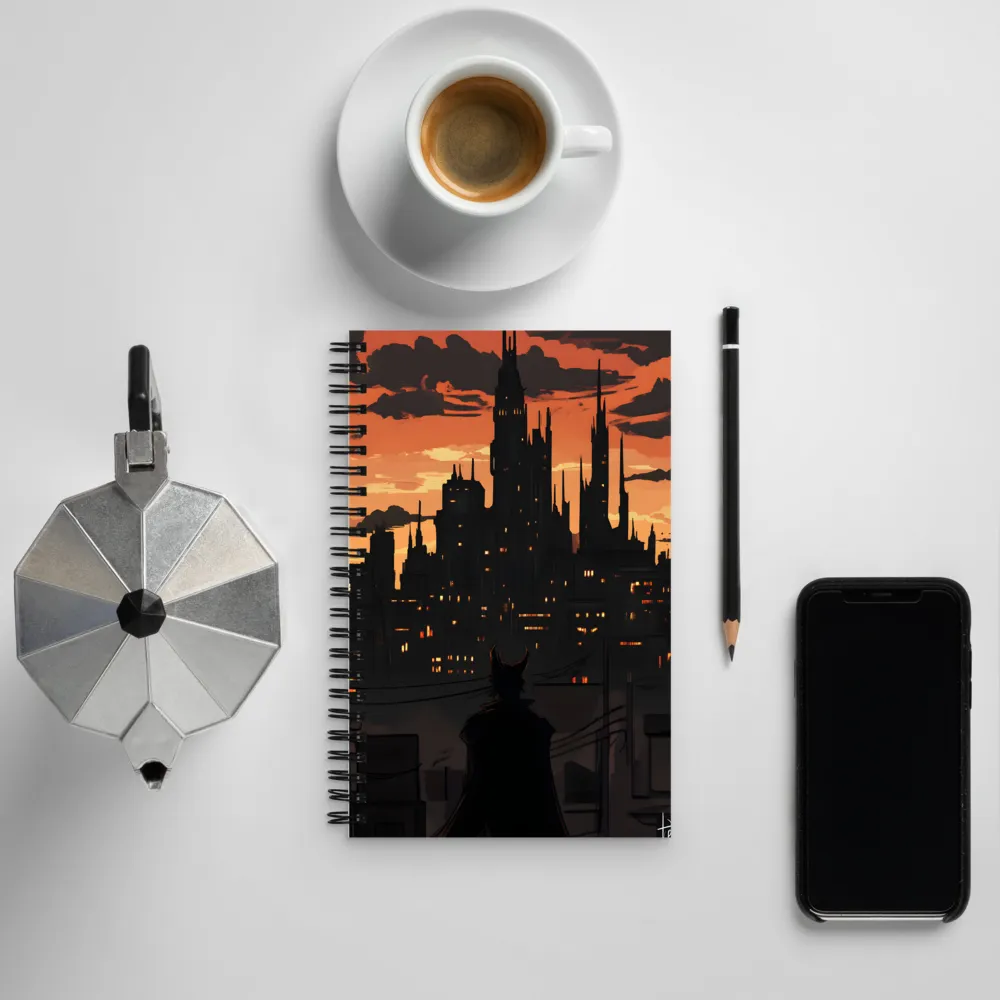 City of Shadows | Spiral Notebook