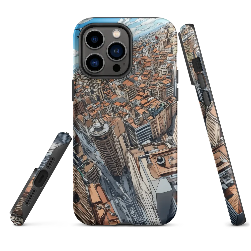 Aerial Symphony of Urban Life