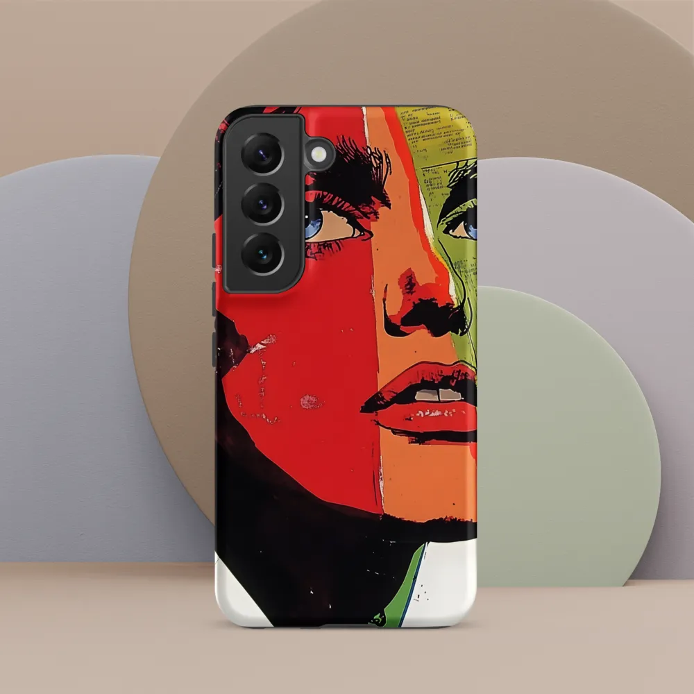Vibrant Expressions: A Pop Art Portrait