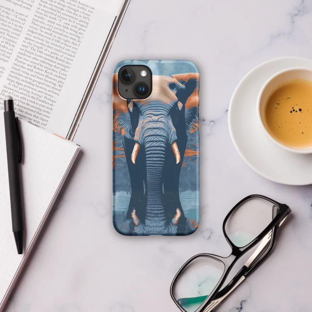 Majestic Reflection: The Elephant's Serenade