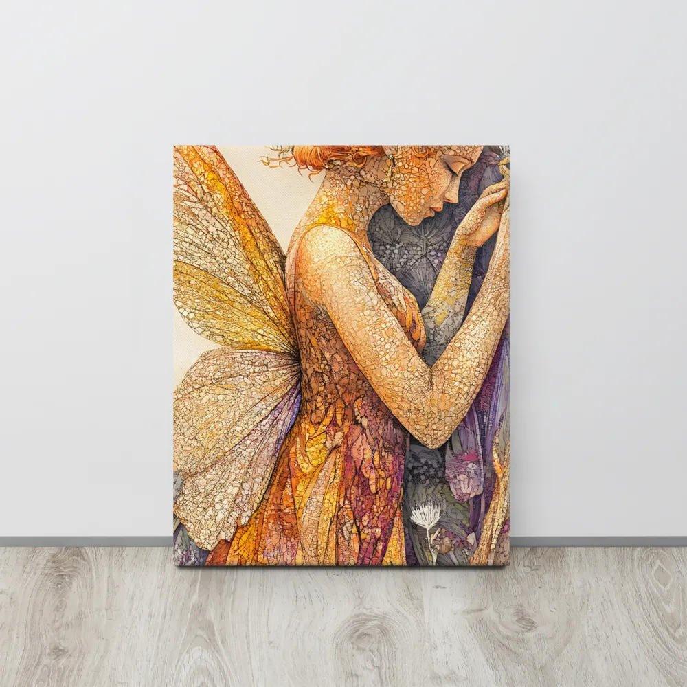 Whispers of the Frosted Meadow | Canvas | 16″×20″