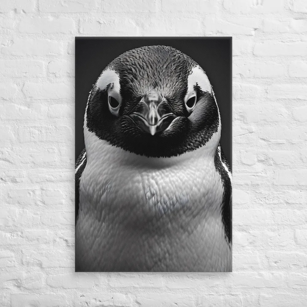 Majestic Penguin Portrait | Canvas | 24″×36″