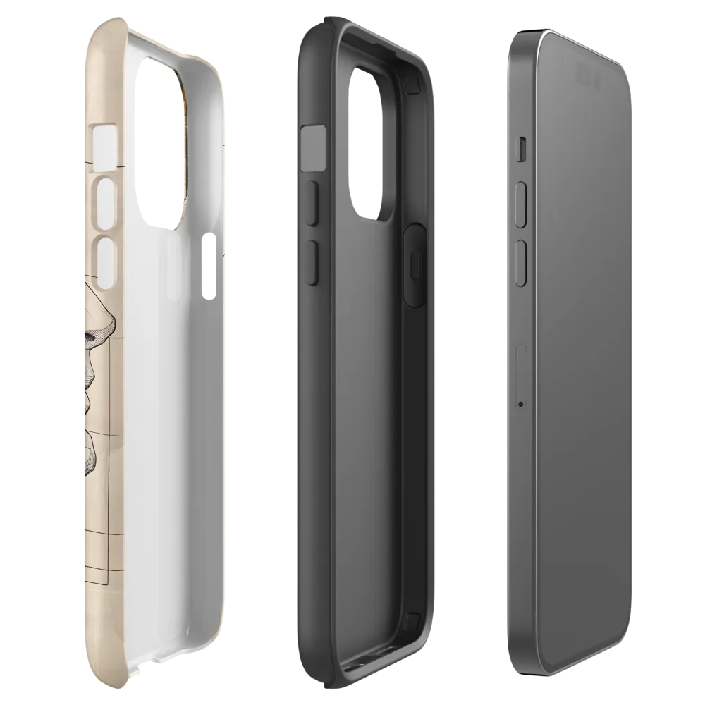 Geometric Reverie | Phone Case |  14 Pro Max | Tough Case | Matte