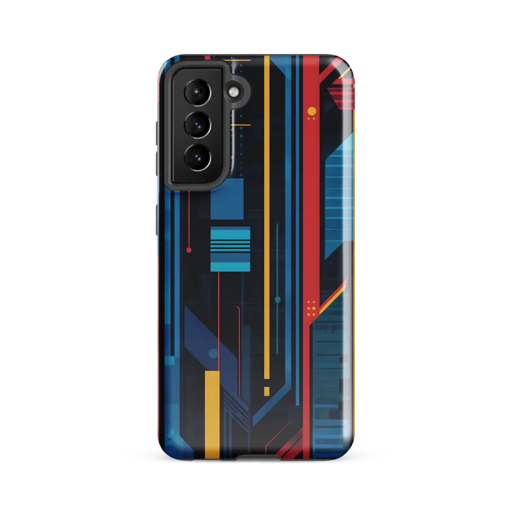Symphony of Lines | Phone Case |  S21 FE | Tough Case | Glossy