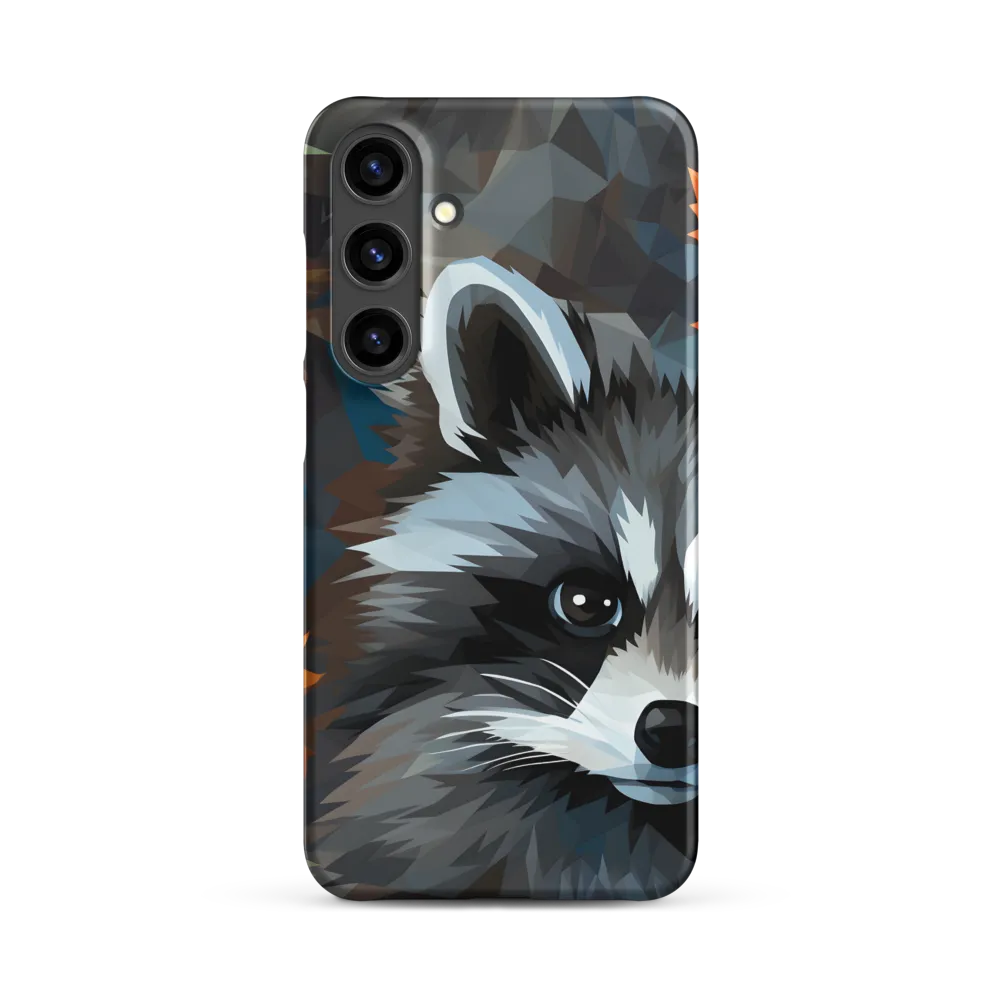 Whispers of Autumn: The Raccoon's Gaze