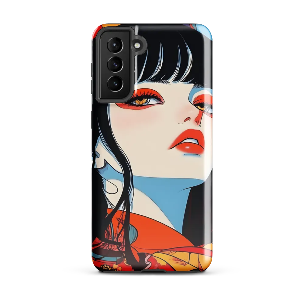Vibrant Elegance | Phone Case |  S21 Plus | Tough Case | Glossy