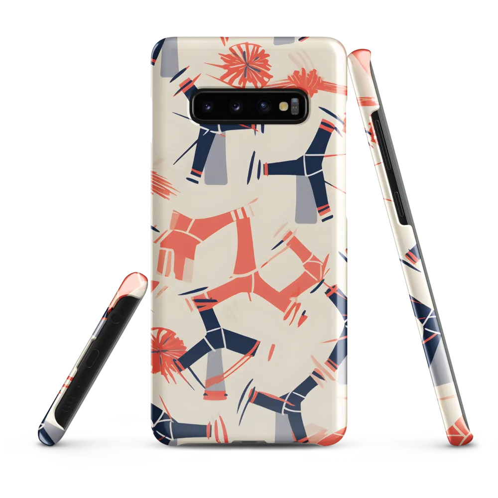 Whimsical Patterns of Nature and Femininity | Phone Case |  S10 Plus | Snap Case | Glossy