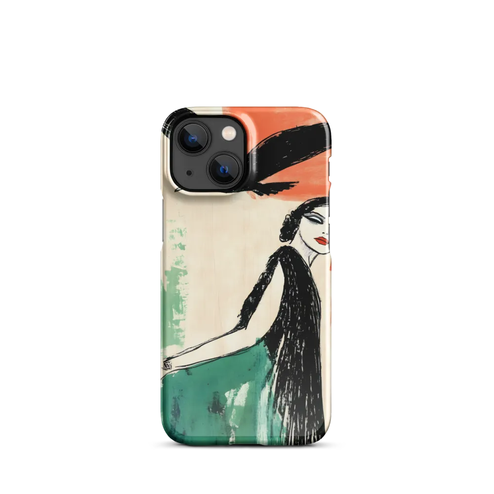 Elegance in Flight | Phone Case |  13 Mini | Snap Case | Glossy