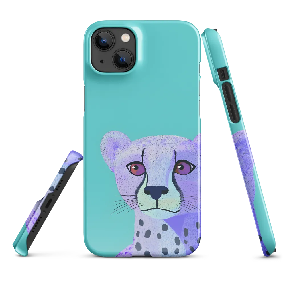 Curious Cheetah | Phone Case |  14 Plus | Snap Case | Glossy