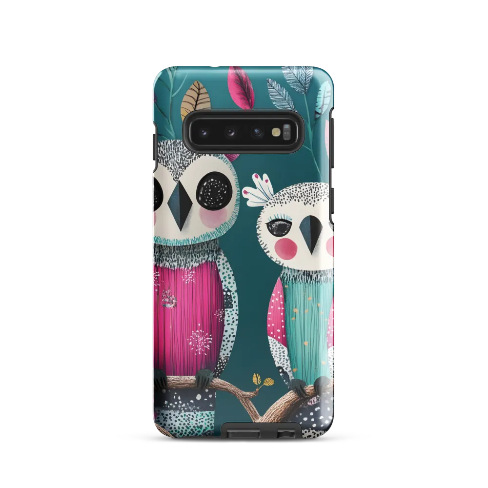 Whimsical Duo: A Celebration of Nature and Color