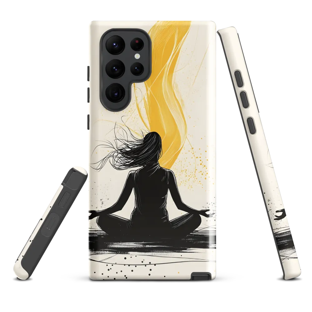 The Essence of Serenity | Phone Case |  S22 Ultra | Tough Case | Glossy