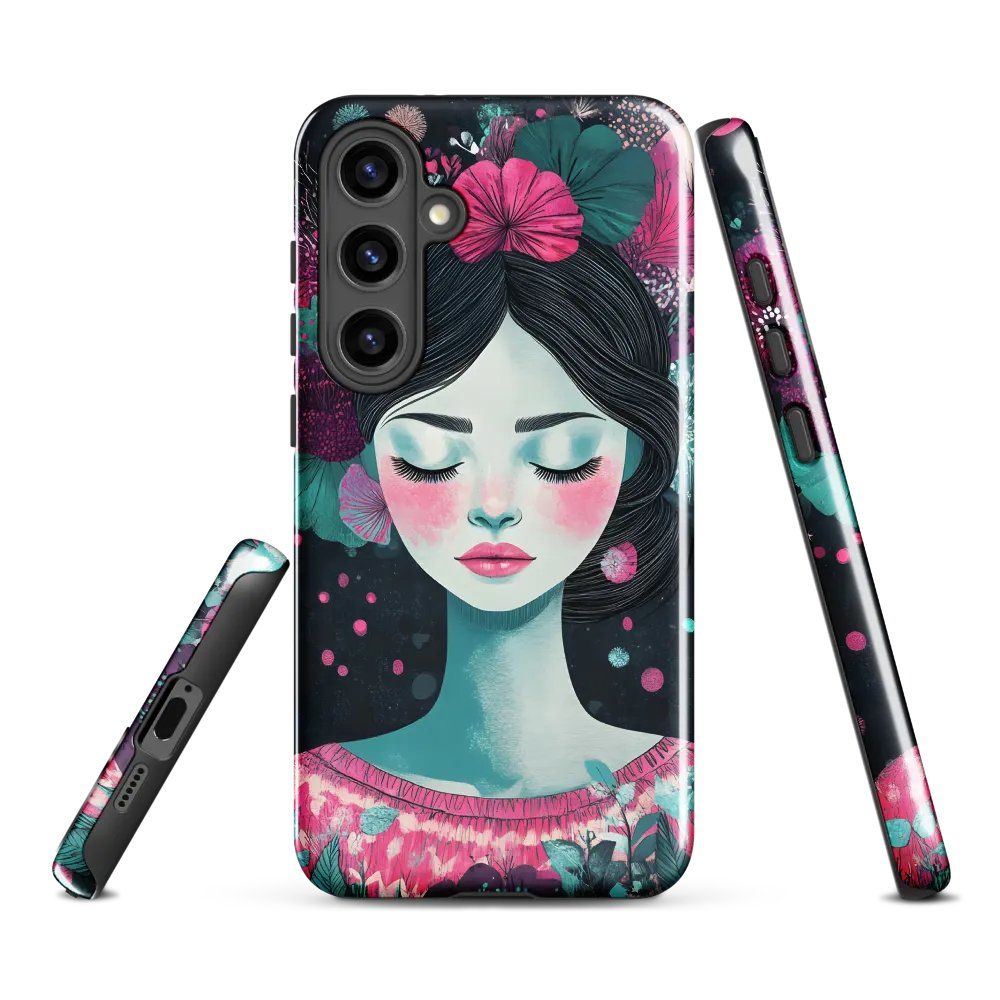 Embrace of Floral Serenity
