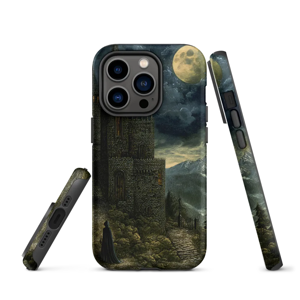 Whispers of the Moonlit Castle | Phone Case |  14 Pro | Tough Case | Matte